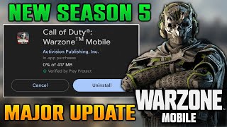 Warzone Mobile Season 5 Update | Major Update