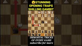 STUNNING! 😮Opening Traps In Chess #tricks