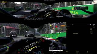 PT Racing League - 1 Division - BAKU - DK Killer - HAAS OnBoard - Crash views