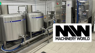 Complete Tecnofreeze Ice Cream Factory, 400-1200 Litres/Hour