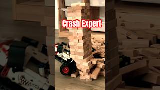 Monster Mutt Expert Jenga Crash #monstertruck #monsterjam #legotechnic #jengafun #jenga