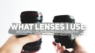 My FAVOURITE Lenses to Photograph Weddings