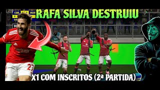 USEI MEU TIME DE JOGADORES SECRETOS E RAFA SILVA DESTRUIU TUDO! X1 COM INSCRITOS! (2ª PARTIDA)