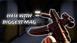 Short Barrel H416 Biggest Mag With 100 Ammos in TV Station | ARENA BREAKOUT S3