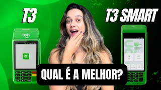 MÁQUINA TON T3 SMART VS TON T3. QUAL MAQUININHA COMPRAR? [ VEJA ESSE VÍDEO E ENTENDA A DIFERENÇA]