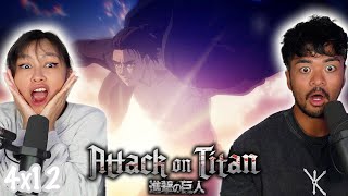 JAEGERISTS?!?! | Girlfriend Reacts To Attack On Titan 4X12 REACTION!