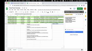 SheetTrackr - Track Multiple Packages in Google Sheets