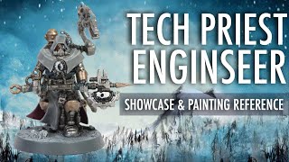 Tech Priest Enginseer Showcase Painting Reference Ad Mech Adeptus mechanicus Warhammer 40K