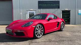 2017 67 Porsche Cayman 718 2.5 350S Fully Loaded huge Specification