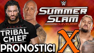 PRONOSTICI WWE SUMMERSLAM 2024: IL RITORNO DI ROMAN REIGNS E\O THE ROCK!?