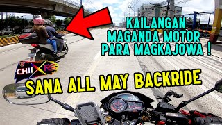 PANO BA MAGKAROON NG BACKRIDE O JOWA | KAILANGAN NAKA- BIGBIKE O MAGANDANG MOTOR ? | HONDA RS125 FI