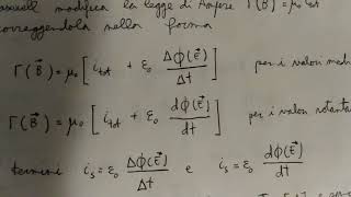 Equazioni di Maxwell e Onde Elettromagnetiche: Il Teorema di Ampere-Maxwell Generalizzato