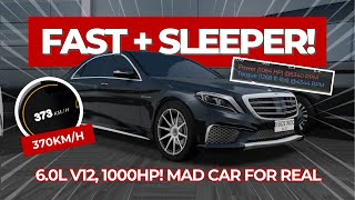 6.0L V12 Inside A LUXURY CAR Sleeper + Fast Like A ROCKET! - 16' Mercedes Benz S65 - CDID Car Review