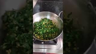 pesarapappu ponnaganti kura fry