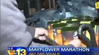 MAYFLOWER MARATHON - WVEC 13 NEWS AT NOON 2