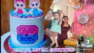 MY GENDER REVEAL and birthday