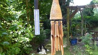 Basket Bamboo Wind Chime