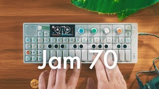 Loose Lofi Hip Hop Beat made on a Teenage Engineering OP-1 | Live Jam 70