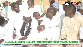 2éme édition hadratoul jummah de la fédération des dahiras Tidiane de Bambilor