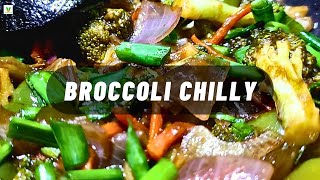 Spicy Broccoli Chilly Recipe - Flavorful and Healthy Vegan Dish! #vegwonderland #broccoli #vegan