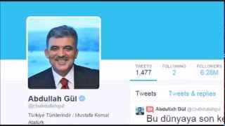 Former Turkish president Gül's Twitter account hacked