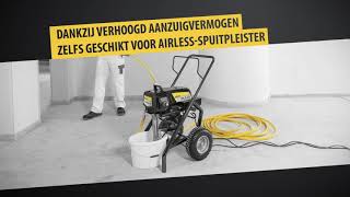 De ProSpray 3.39, Pleister en Muurverf types