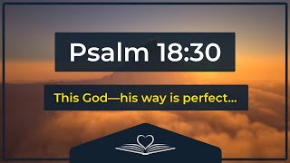 Psalm 18:30 (Audio Bible - NRSV)