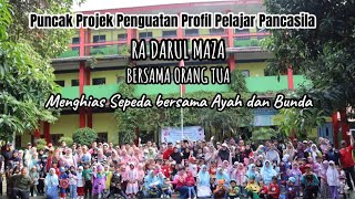 Puncak P5RA RA Darul Maza - Menghias sepeda bersama orang tua 😍