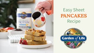 Sheet Pancake Recipe by Garden of Life