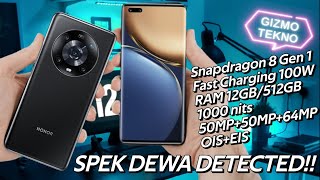 DIAM DIAM MENGHANYUTKAN!! HONOR Magic 4 Pro Ponsel Spek Dewa yang SEBENARNYA!!