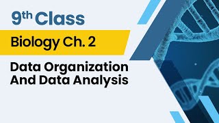 9th Class Biology Chapter 2-9 Class Ch 2 Data Organization And Data Analysis - Martic Part 1 Biology