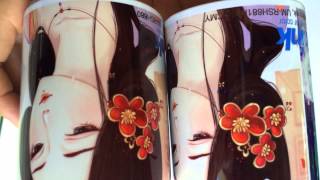 "UVINK" brand Sublimation ink on mugs, compare different density