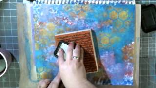 Mixed Media Monday - Art Journal - Mud