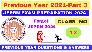 Post Basic Bsc Nursing Entrance Exam Question Paper West Bengal | JEPBN Exam Preparation