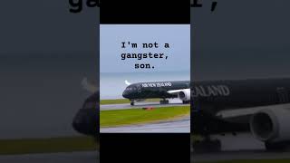 There's a gangster! #meme #aviation #plen #shorts