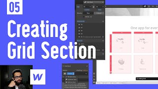 Creating a Grid Section in Webflow - Ep 05 (Urdu / Hindi)