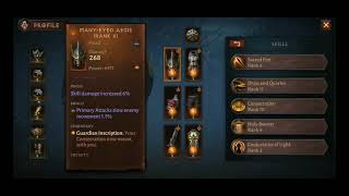 Diablo Immortal: My Crusader Insane DPS Gear/Skill Set! Forgotten Tower H1