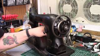 Singer 31-15 Balance Wheel: Removal & Replacement