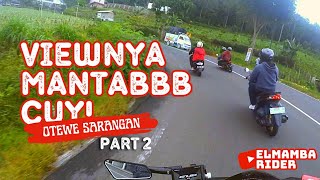 VIEW MANTAP ‼️ JALUR TELAGA SARANGAN PART 2 | BEAT DELUXE 2021 VLOG