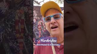 About MAYAPUR by an American | #harekrishna #shorts #mantra