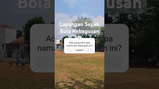 Lapangan Sepak Bola Kebagusan