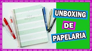 UNBOXING: PAPELARIA VESTIBULANDO | Samanta Santos