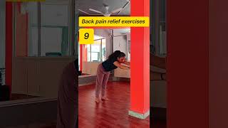 9 Back pain relief exercises|Neelam Kumar #backpainexercises