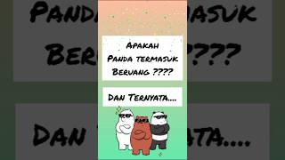 Apakah Panda termasuk Beruang??. Dan ternyata.... 🐼🤔❓ #viral #lucu #lucu_ngakak #ngakak #fyp #fypシ