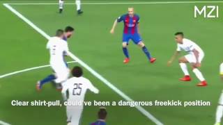 Barcelona Vs PSG All Referee Mistakes أخطاء تحكيمة في مباراة برشلونة وباريس سان جيرمان 6 1‬‎