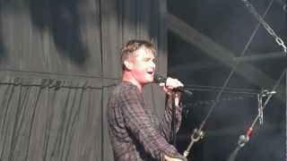 Keane " Somewhere Only We Know " @ V Festival 2012 in Hylands Park in The UK on 18 August