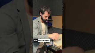 @gerrybozzio demonstrating the dynamic range of copper jingles #tambourine #percussion