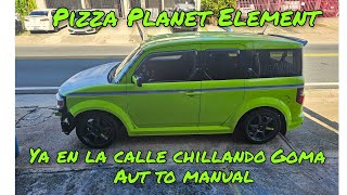 Probando la Honda Element con conversion de aut a manual