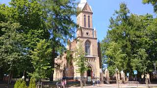 Birštonas. Mišios mieste. Holy Mass