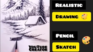 Realistic drawing | pencil drawing | Easy toturiels #youtubecreator